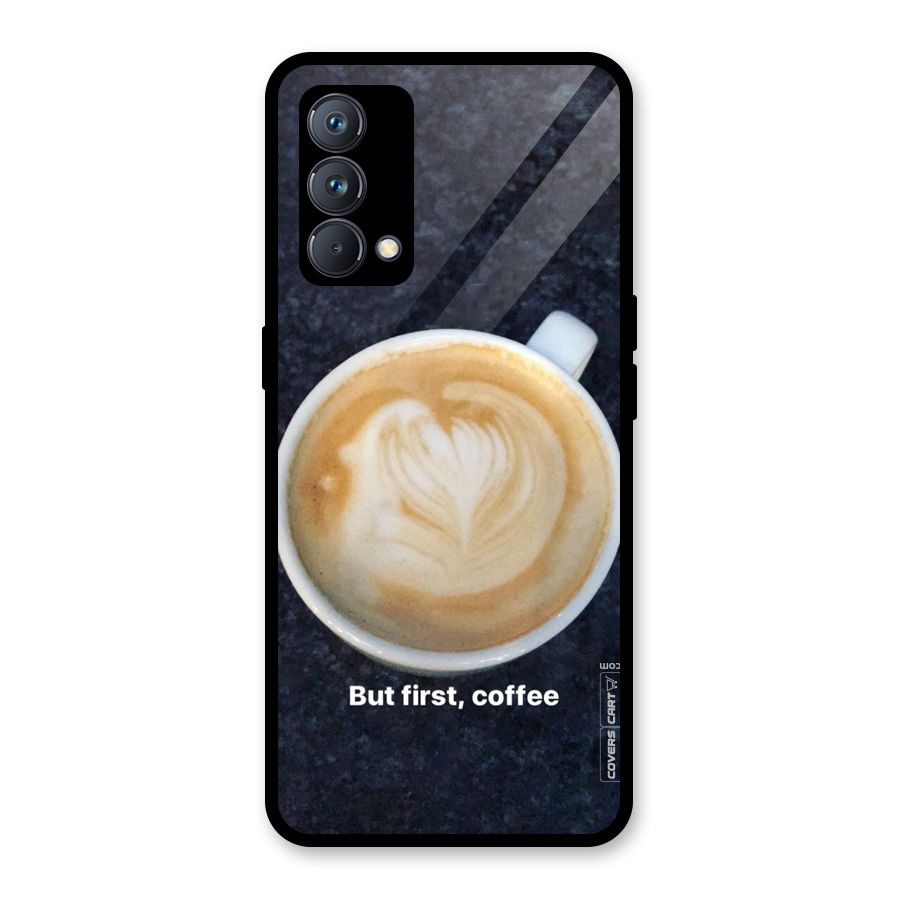 Cappuccino Coffee Glass Back Case for Realme GT Master Edition