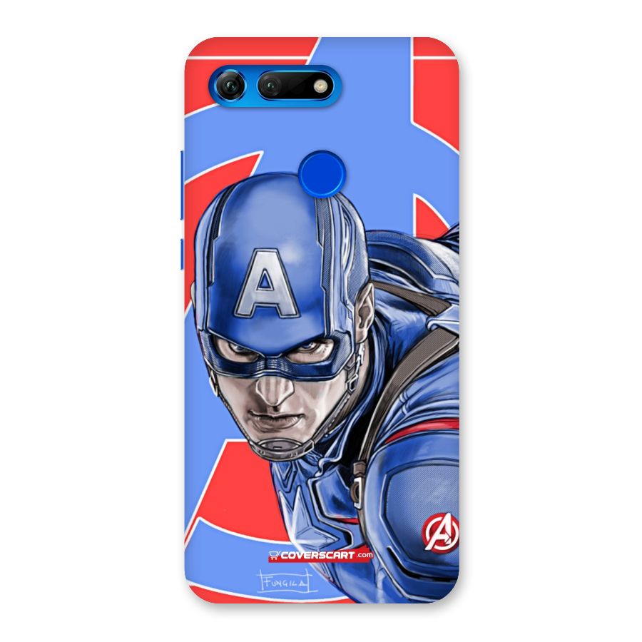 Captain America Back Case for Honor View 20