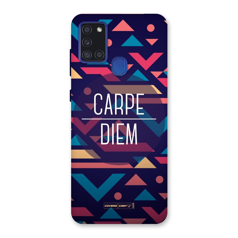 Carpe Diem Back Case for Galaxy A21s