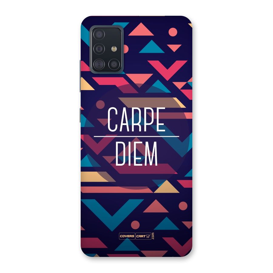 Carpe Diem Back Case for Galaxy A51