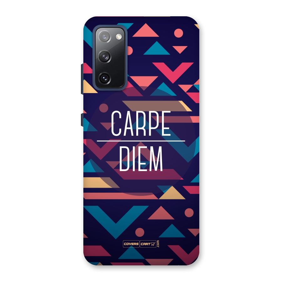 Carpe Diem Back Case for Galaxy S20 FE