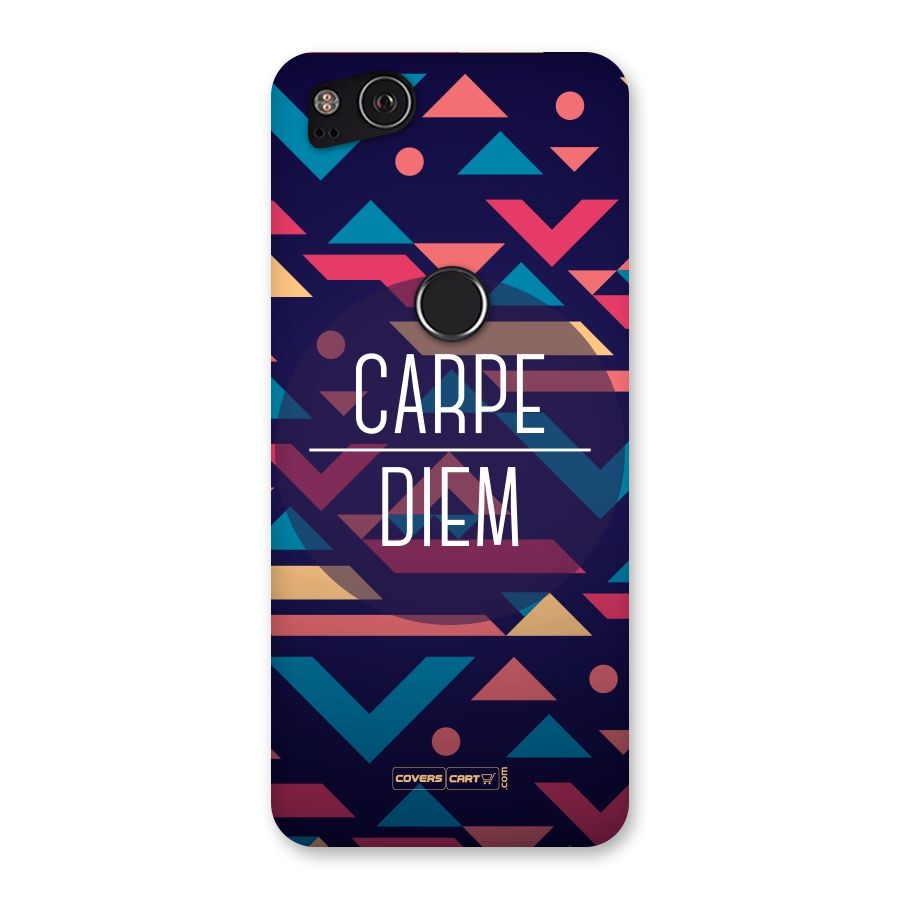 Carpe Diem Back Case for Google Pixel 2
