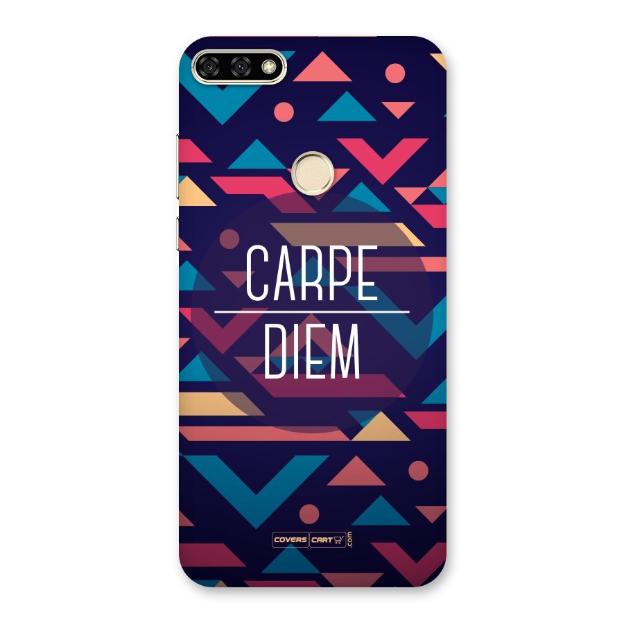 Carpe Diem Back Case for Honor 7A