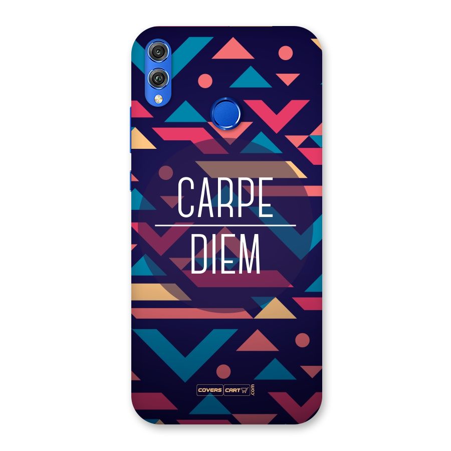Carpe Diem Back Case for Honor 8X