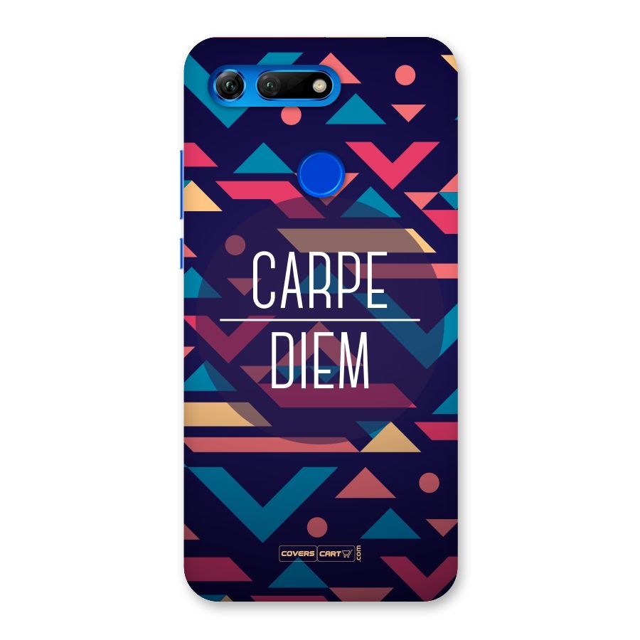Carpe Diem Back Case for Honor View 20