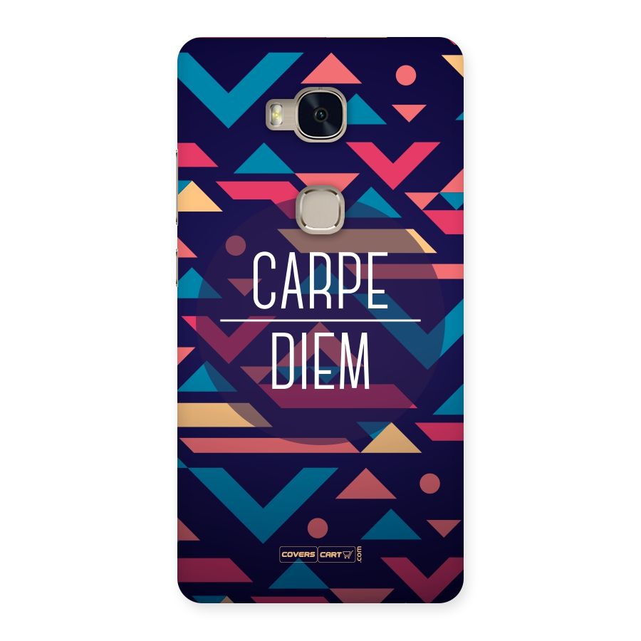 Carpe Diem Back Case for Huawei Honor 5X
