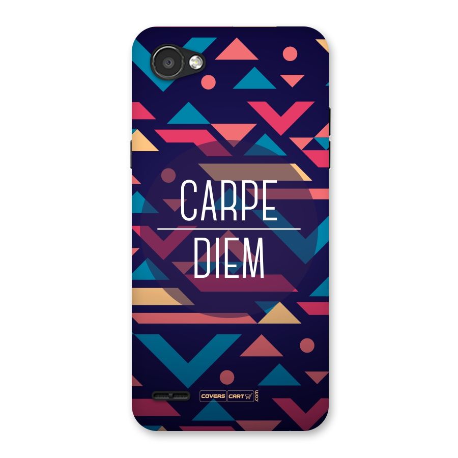 Carpe Diem Back Case for LG Q6