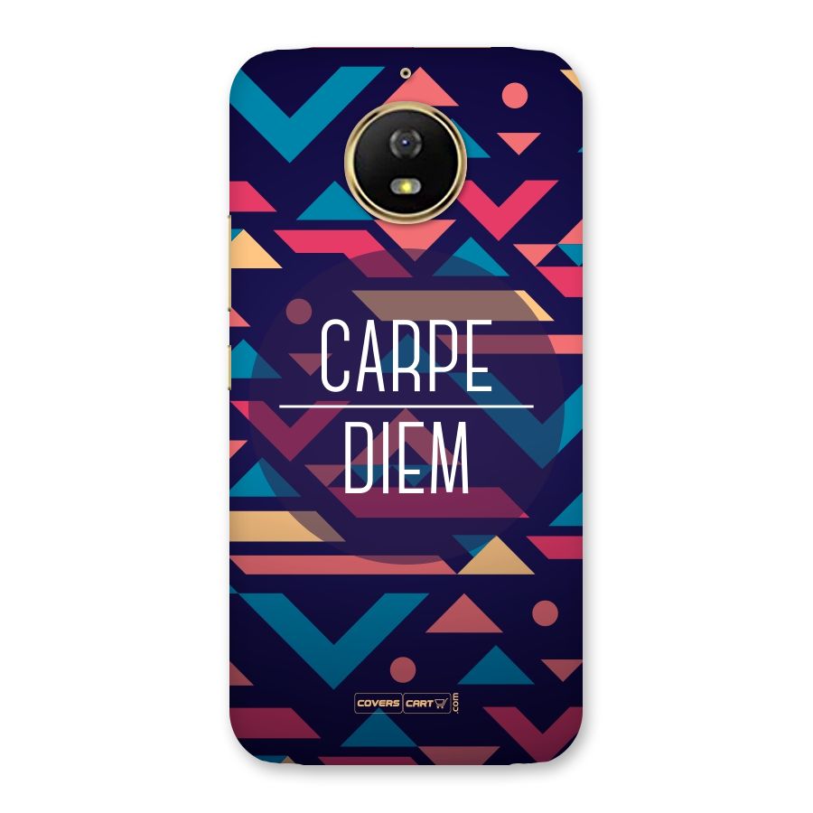 Carpe Diem Back Case for Moto G5s
