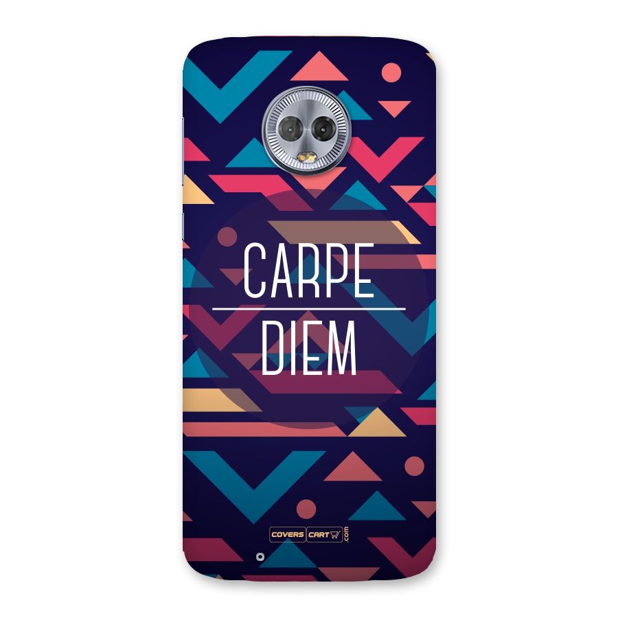 Carpe Diem Back Case for Moto G6