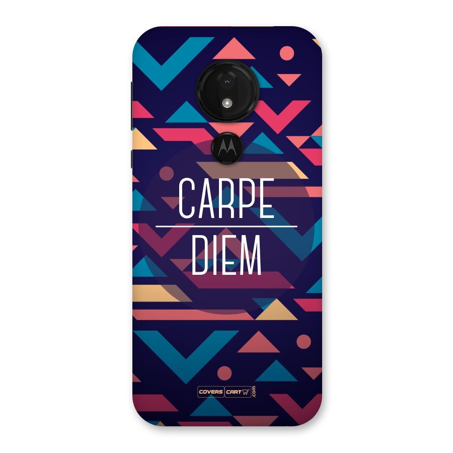 Carpe Diem Back Case for Moto G7 Power