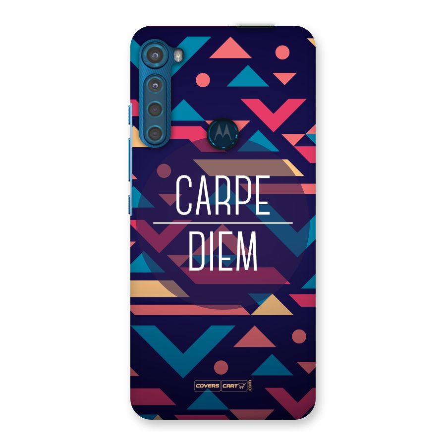 Carpe Diem Back Case for Motorola One Fusion Plus