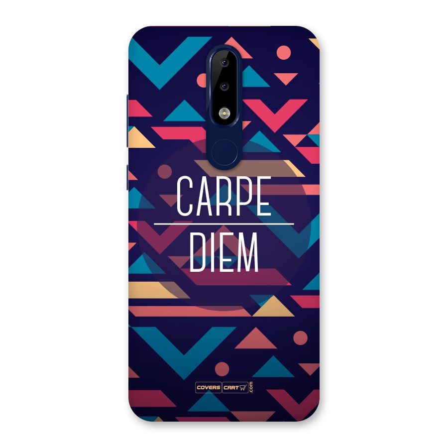 Carpe Diem Back Case for Nokia 5.1 Plus