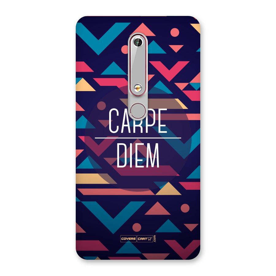 Carpe Diem Back Case for Nokia 6.1