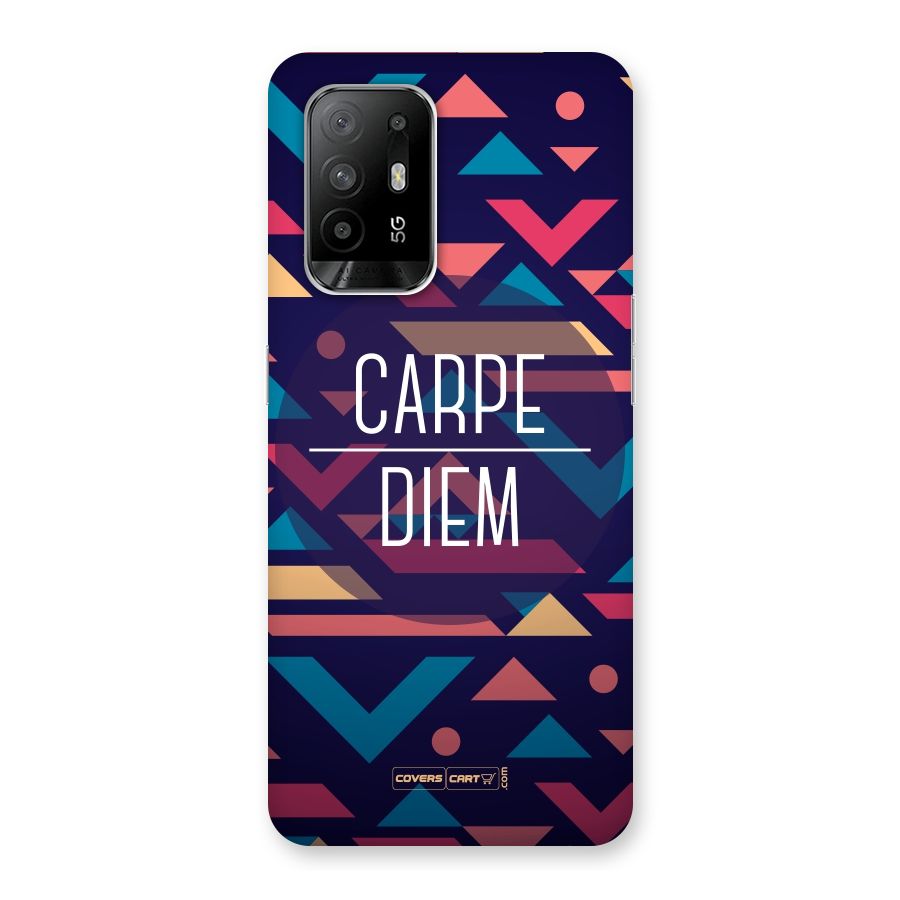 Carpe Diem Back Case for Oppo F19 Pro Plus 5G