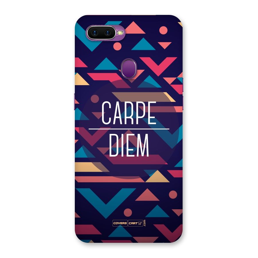 Carpe Diem Back Case for Oppo F9
