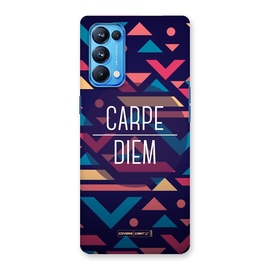 Carpe Diem Back Case for Oppo Reno5 Pro 5G