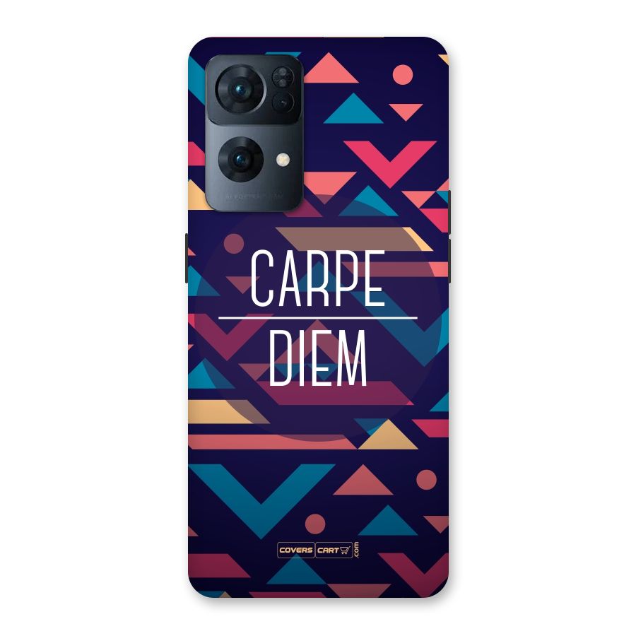 Carpe Diem Back Case for Oppo Reno7 Pro 5G