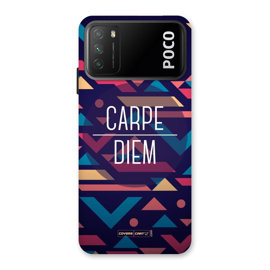 Carpe Diem Back Case for Poco M3
