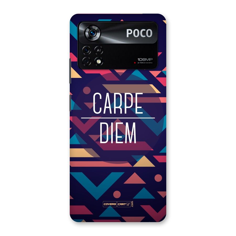 Carpe Diem Back Case for Poco X4 Pro 5G