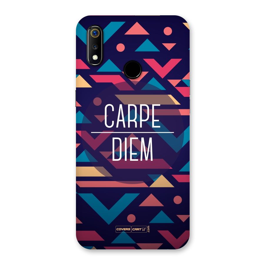 Carpe Diem Back Case for Realme 3