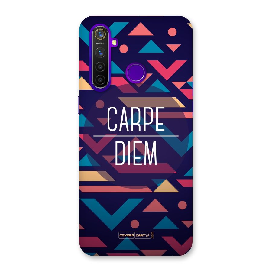 Carpe Diem Back Case for Realme 5 Pro