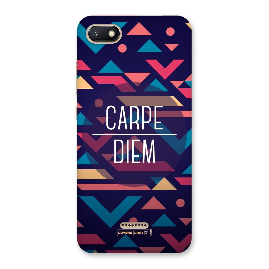 Carpe Diem Back Case for Redmi 6A