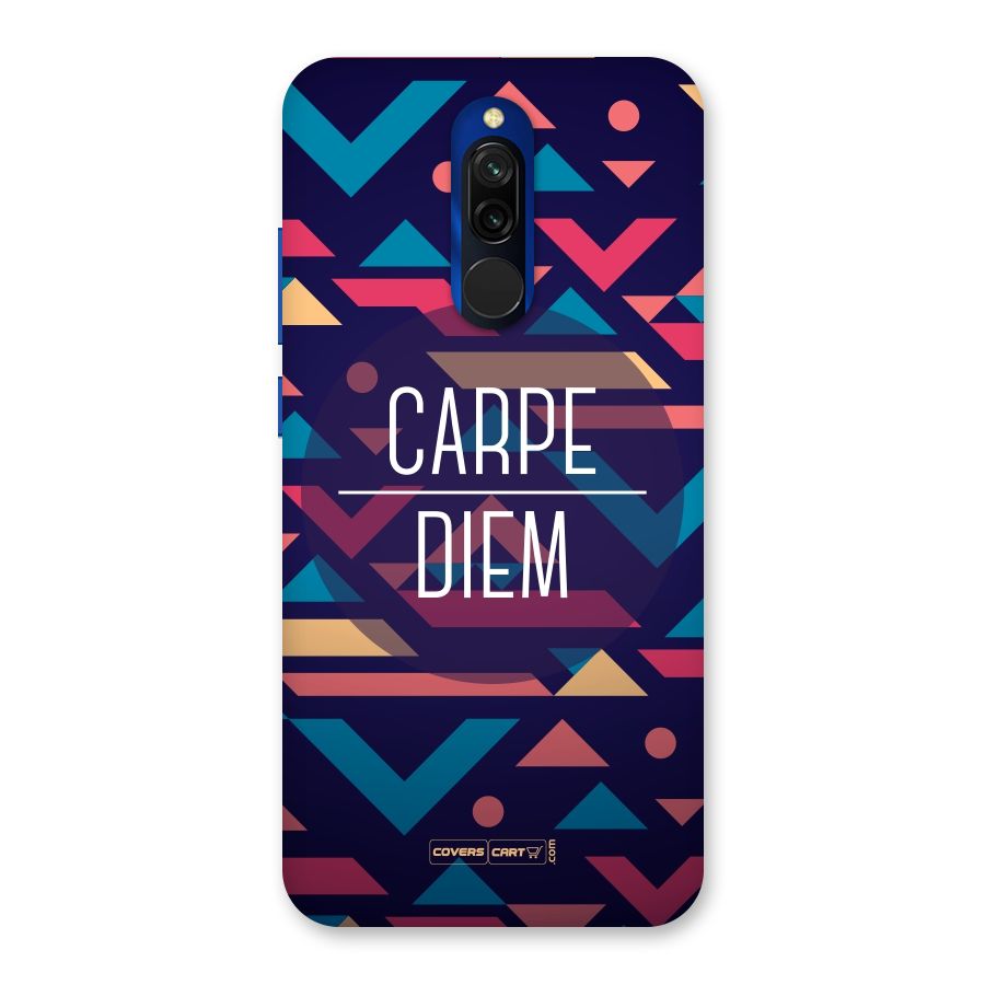 Carpe Diem Back Case for Redmi 8