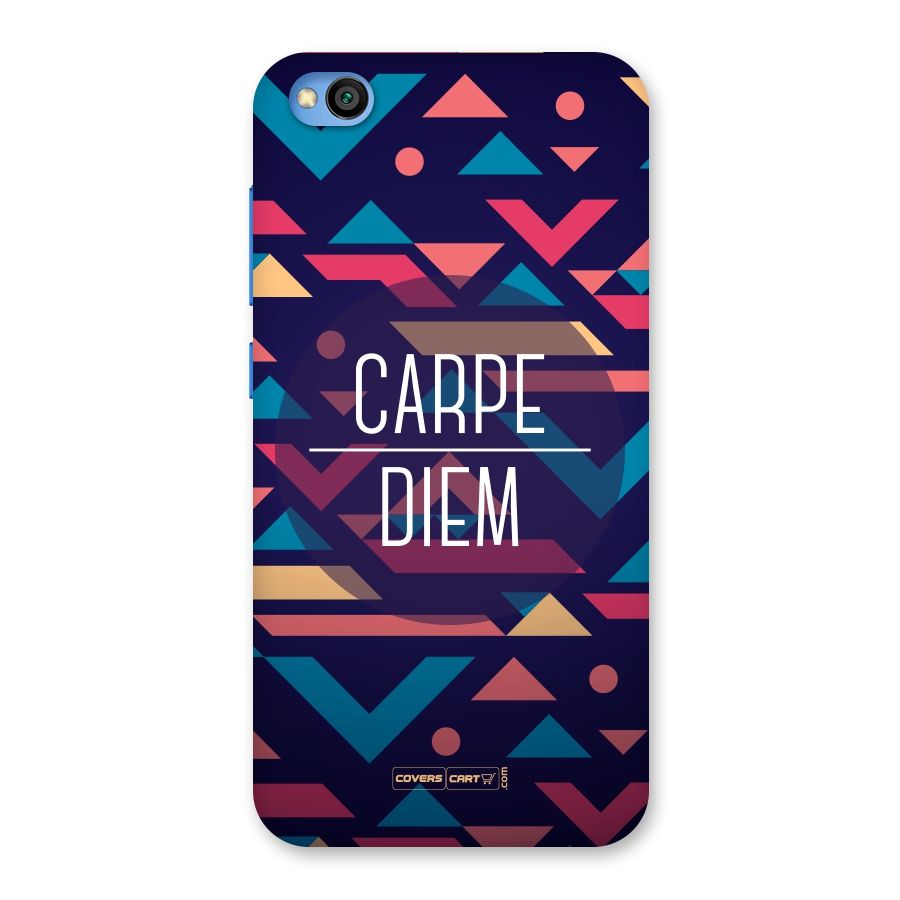 Carpe Diem Back Case for Redmi Go