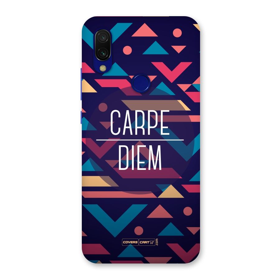 Carpe Diem Back Case for Redmi Y3