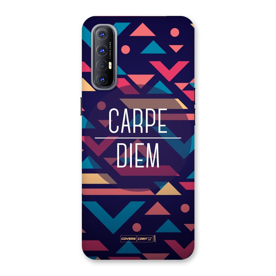 Carpe Diem Back Case for Reno3 Pro