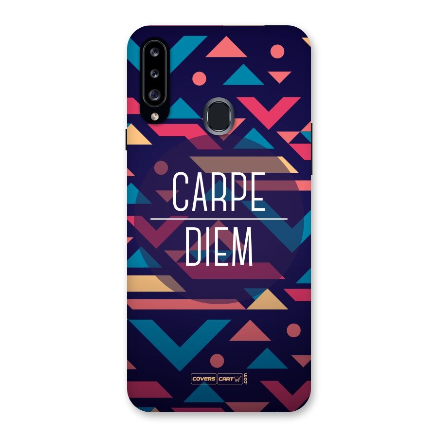 Carpe Diem Back Case for Samsung Galaxy A20s