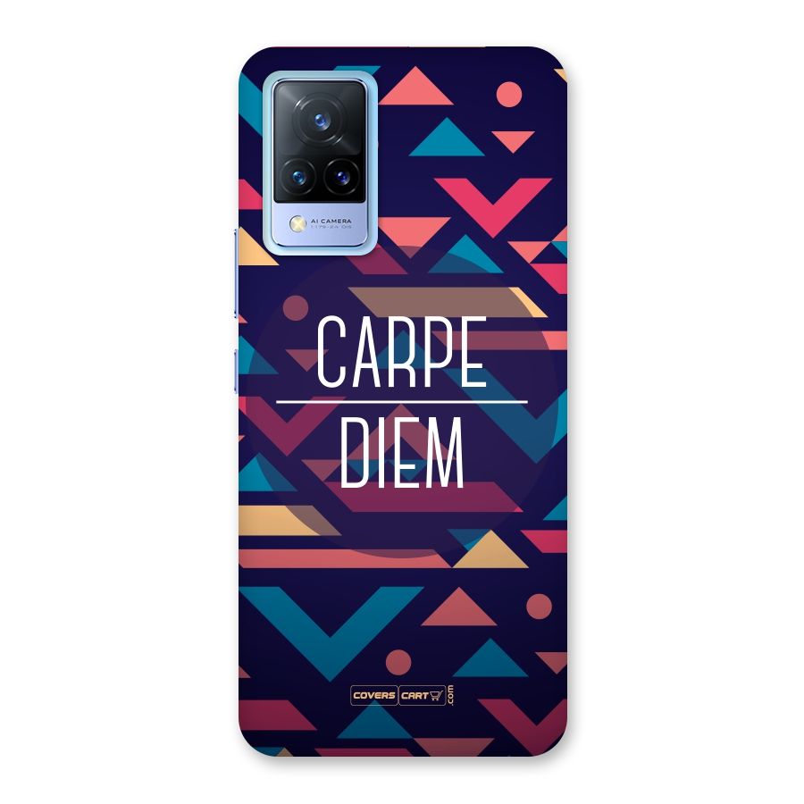 Carpe Diem Back Case for Vivo V21 5G