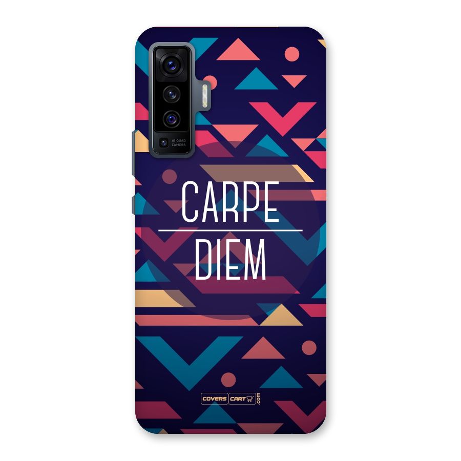 Carpe Diem Back Case for Vivo X50