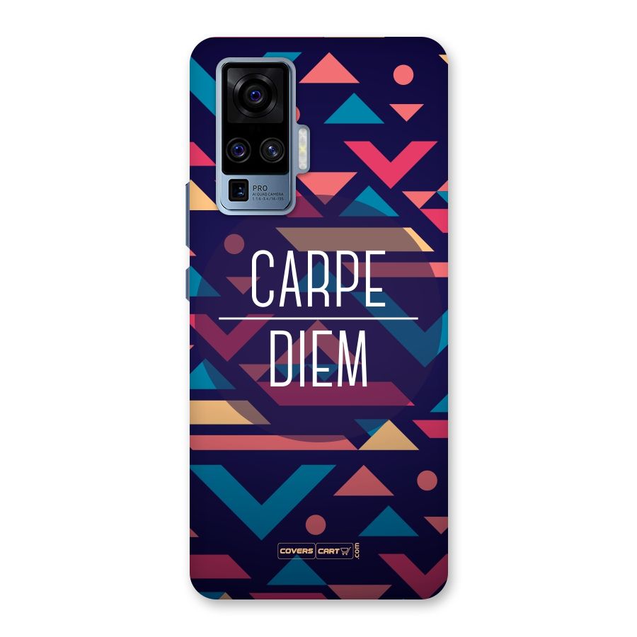 Carpe Diem Back Case for Vivo X50 Pro