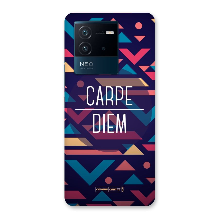 Carpe Diem Back Case for Vivo iQOO Neo 6 5G