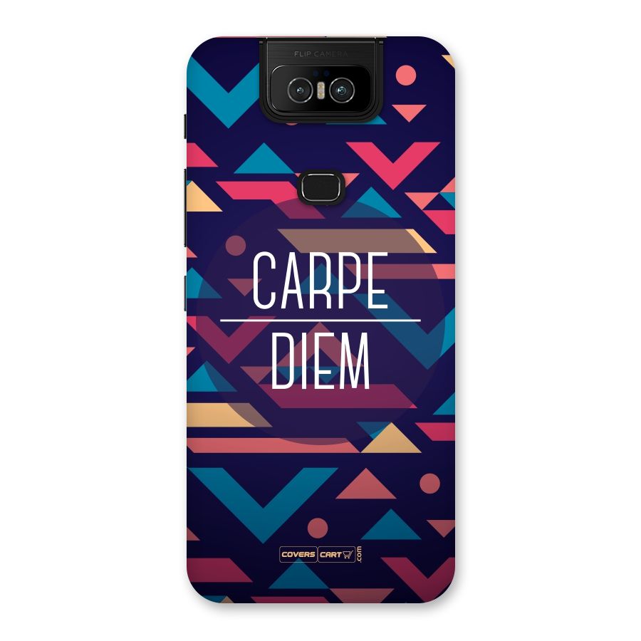 Carpe Diem Back Case for Zenfone 6z
