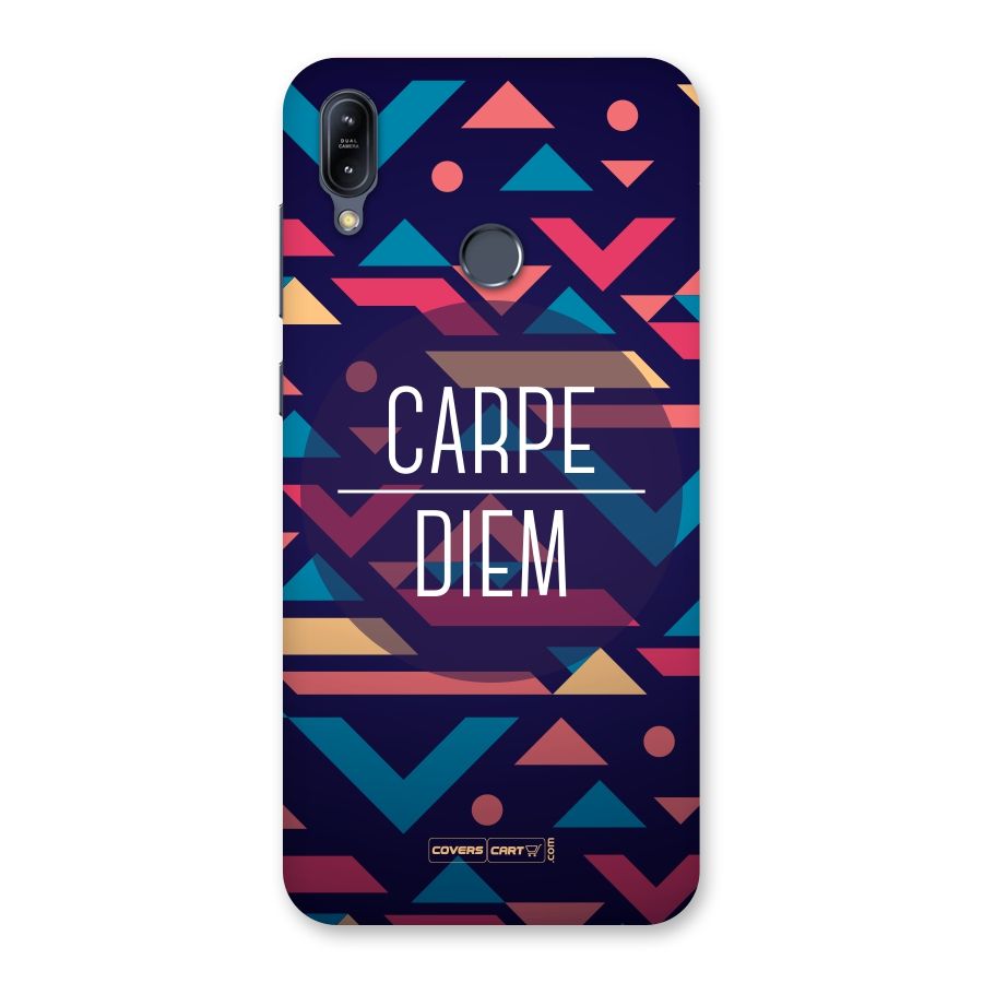 Carpe Diem Back Case for Zenfone Max M2