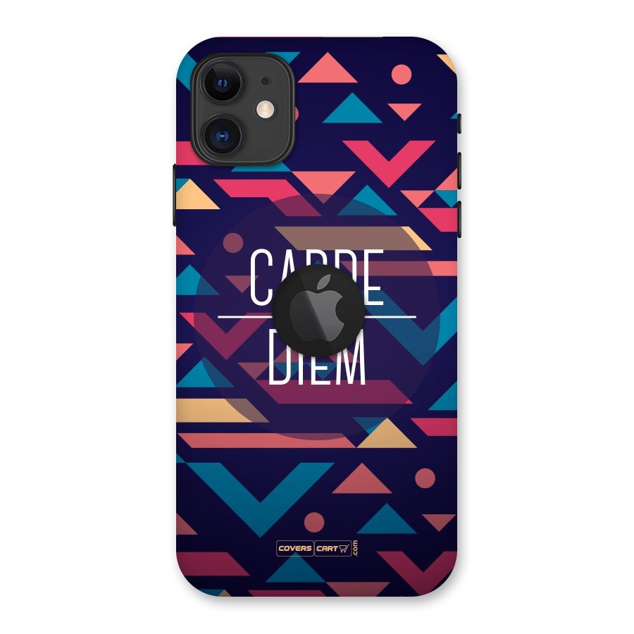 Carpe Diem Back Case for iPhone 11 Logo Cut