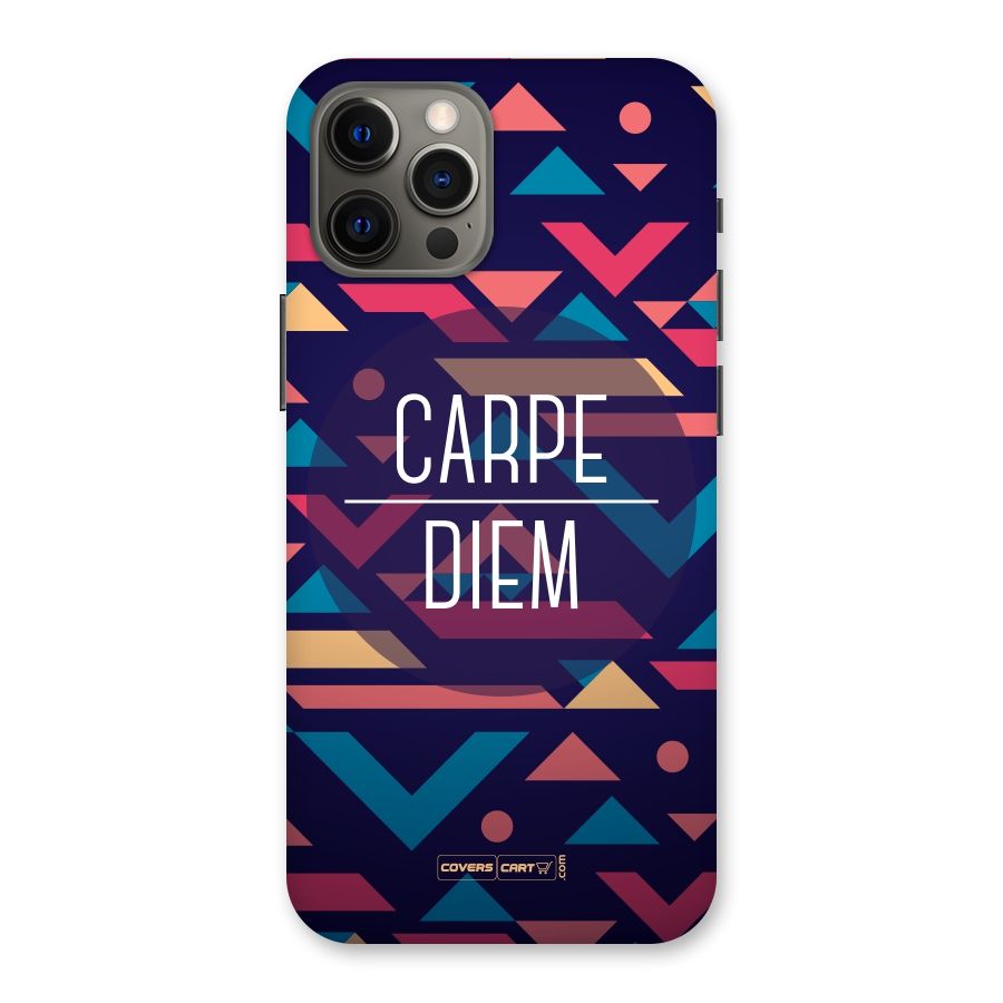 Carpe Diem Back Case for iPhone 12 Pro Max
