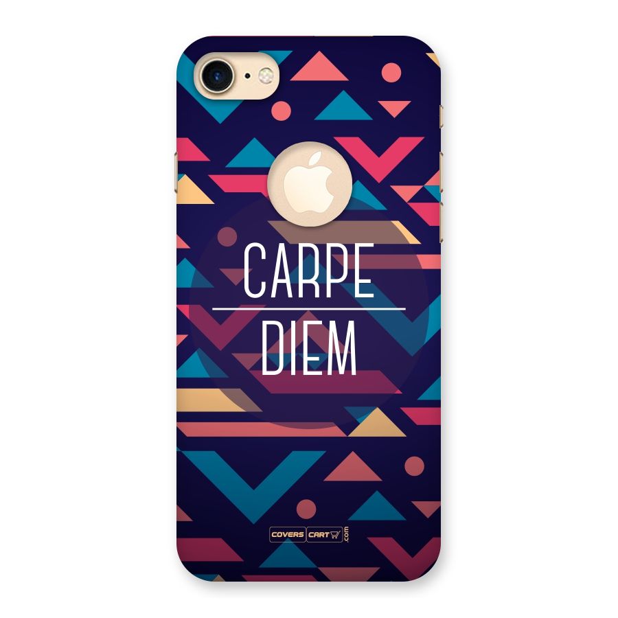 Carpe Diem Back Case for iPhone 7 Logo Cut