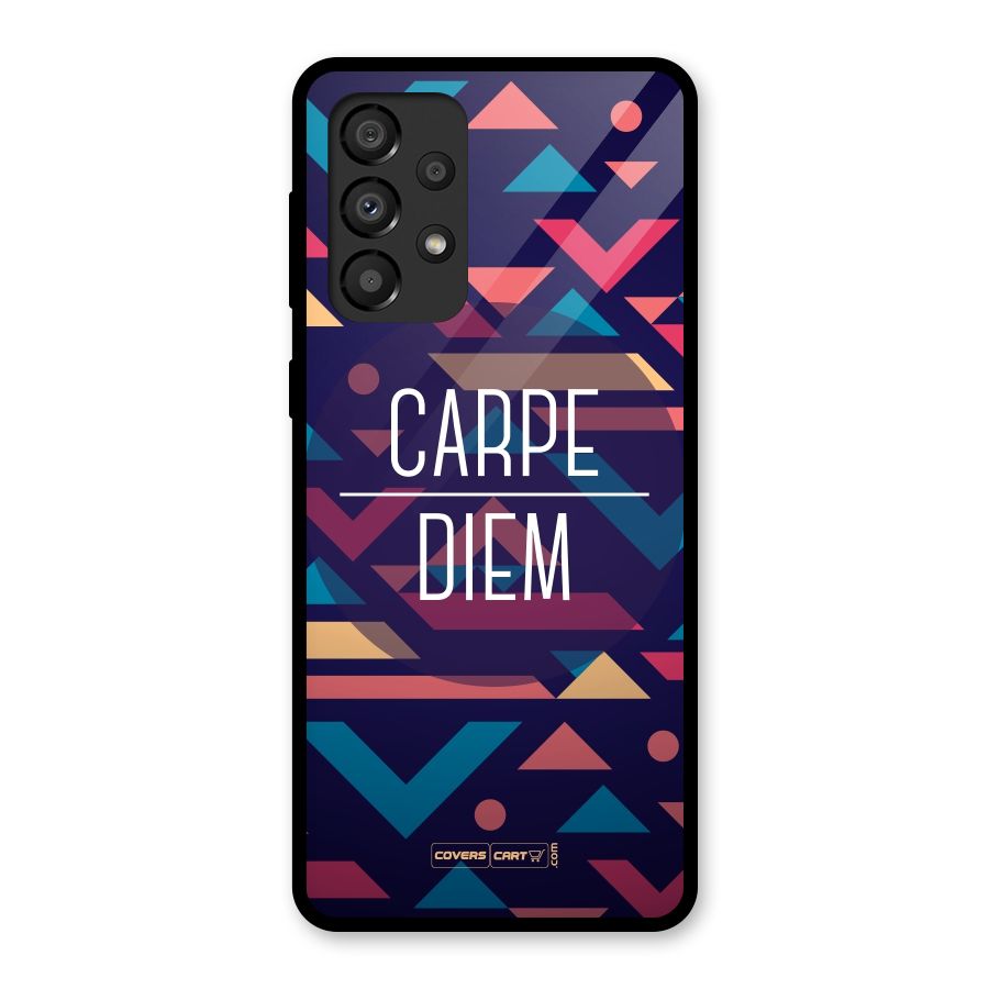Carpe Diem Glass Back Case for Galaxy A33 5G