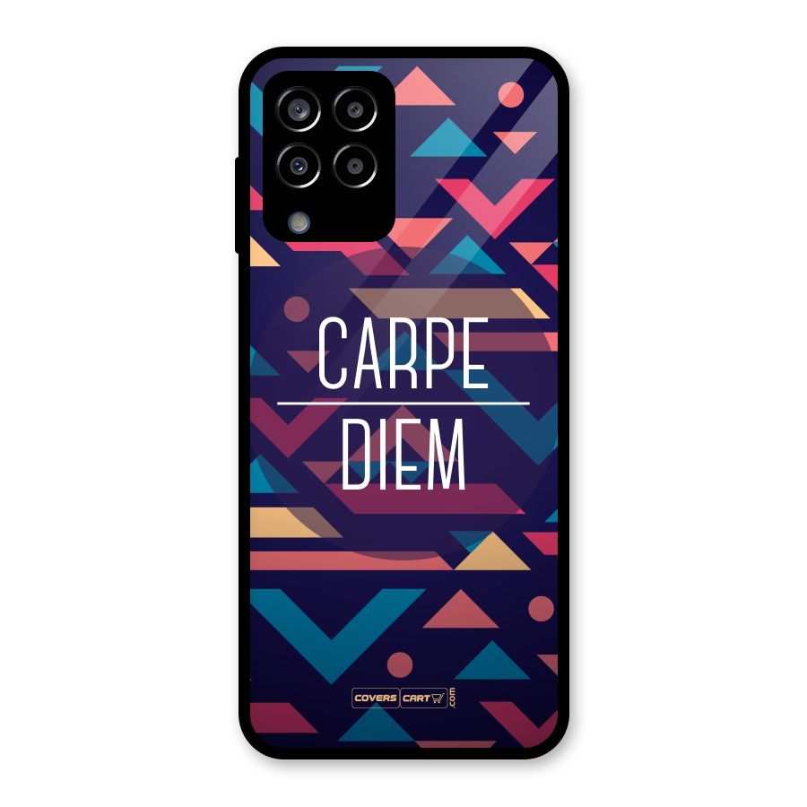 Carpe Diem Glass Back Case for Galaxy M33