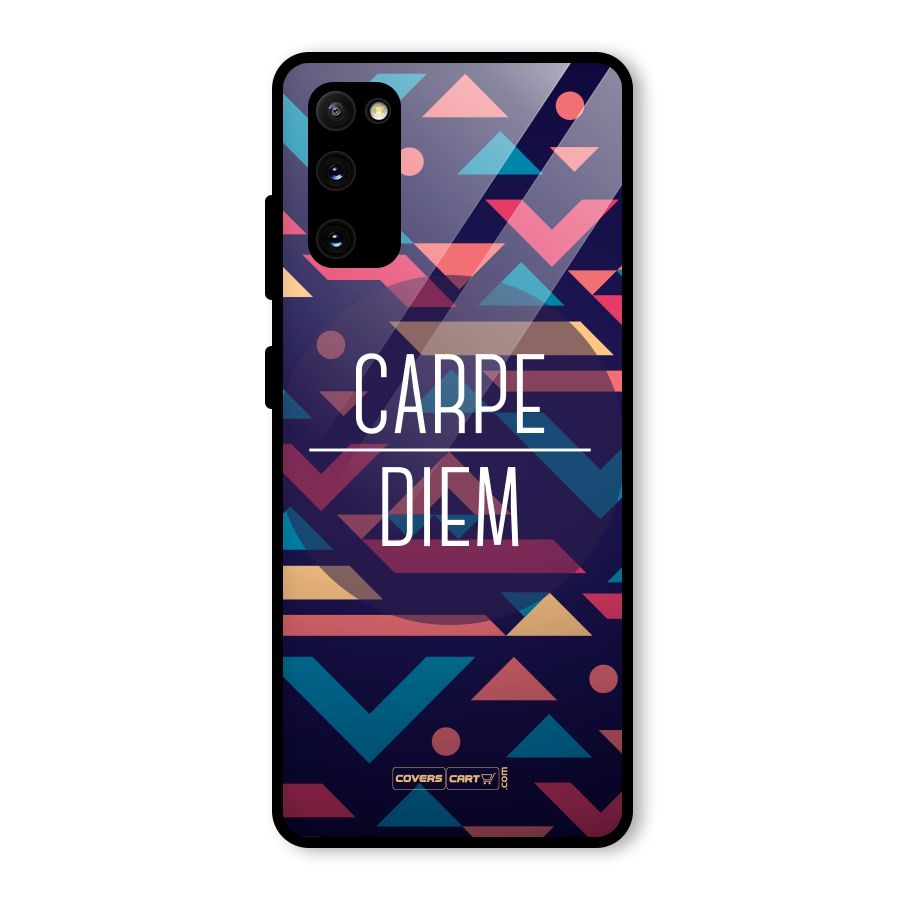 Carpe Diem Glass Back Case for Galaxy S20 FE 5G