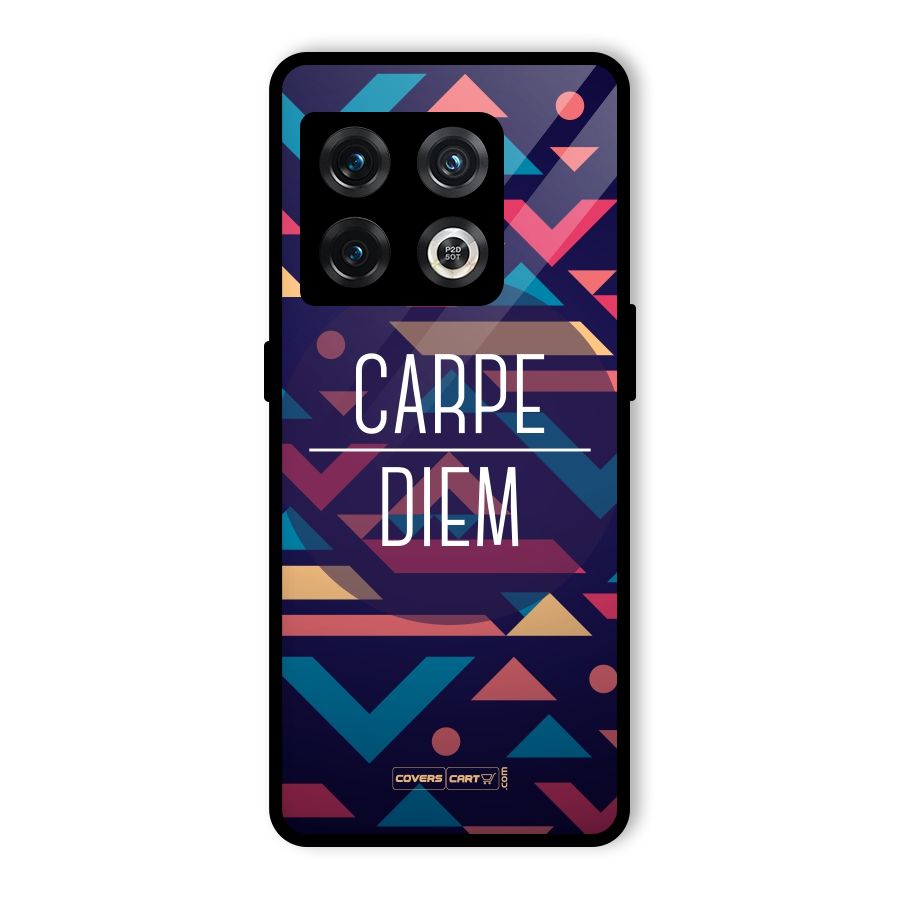 Carpe Diem Glass Back Case for OnePlus 10 Pro 5G