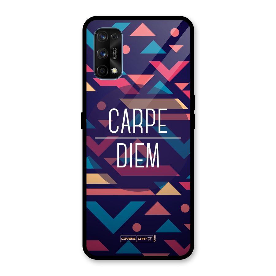 Carpe Diem Glass Back Case for Realme 7 Pro
