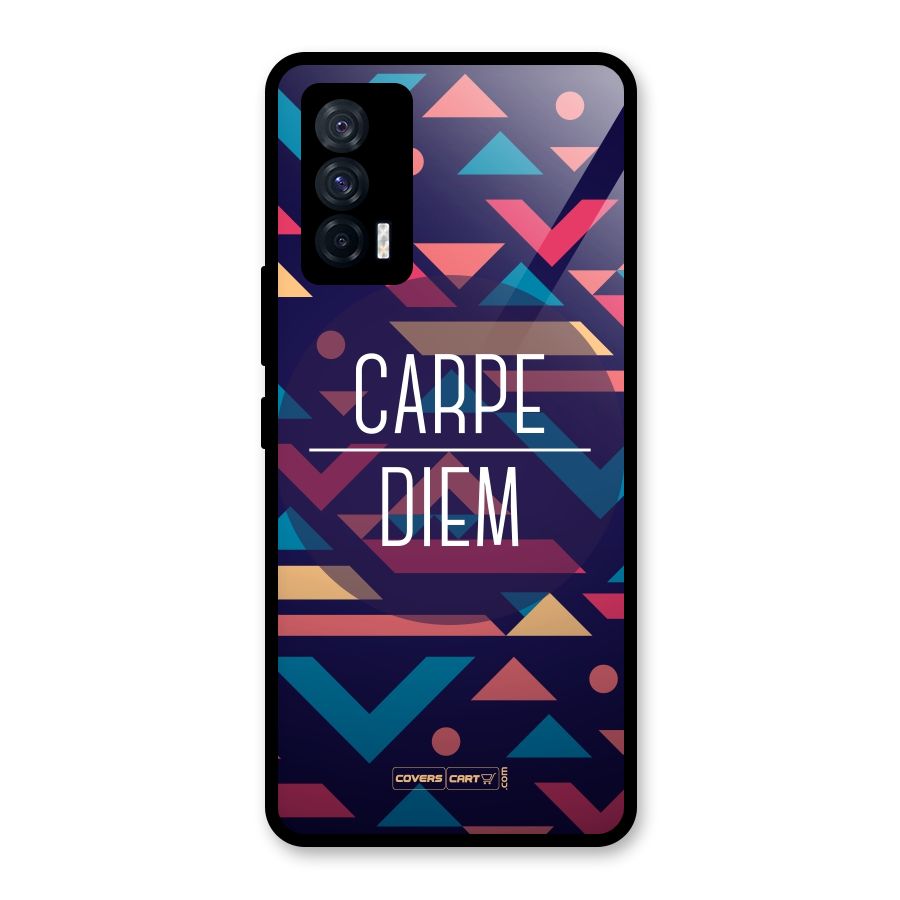 Carpe Diem Glass Back Case for Vivo iQOO 7 5G