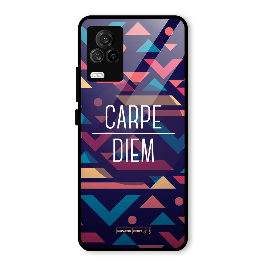 Carpe Diem Glass Back Case for Vivo iQOO 7 Legend 5G