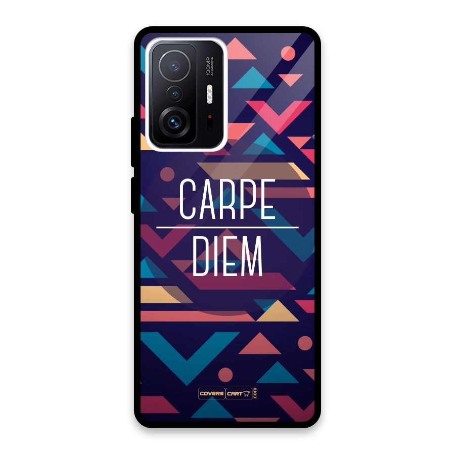 Carpe Diem Glass Back Case for Xiaomi 11T Pro