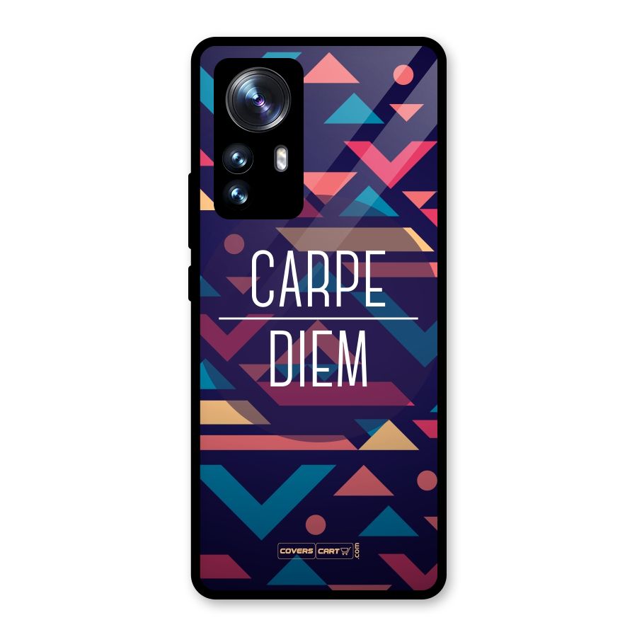 Carpe Diem Glass Back Case for Xiaomi 12 Pro