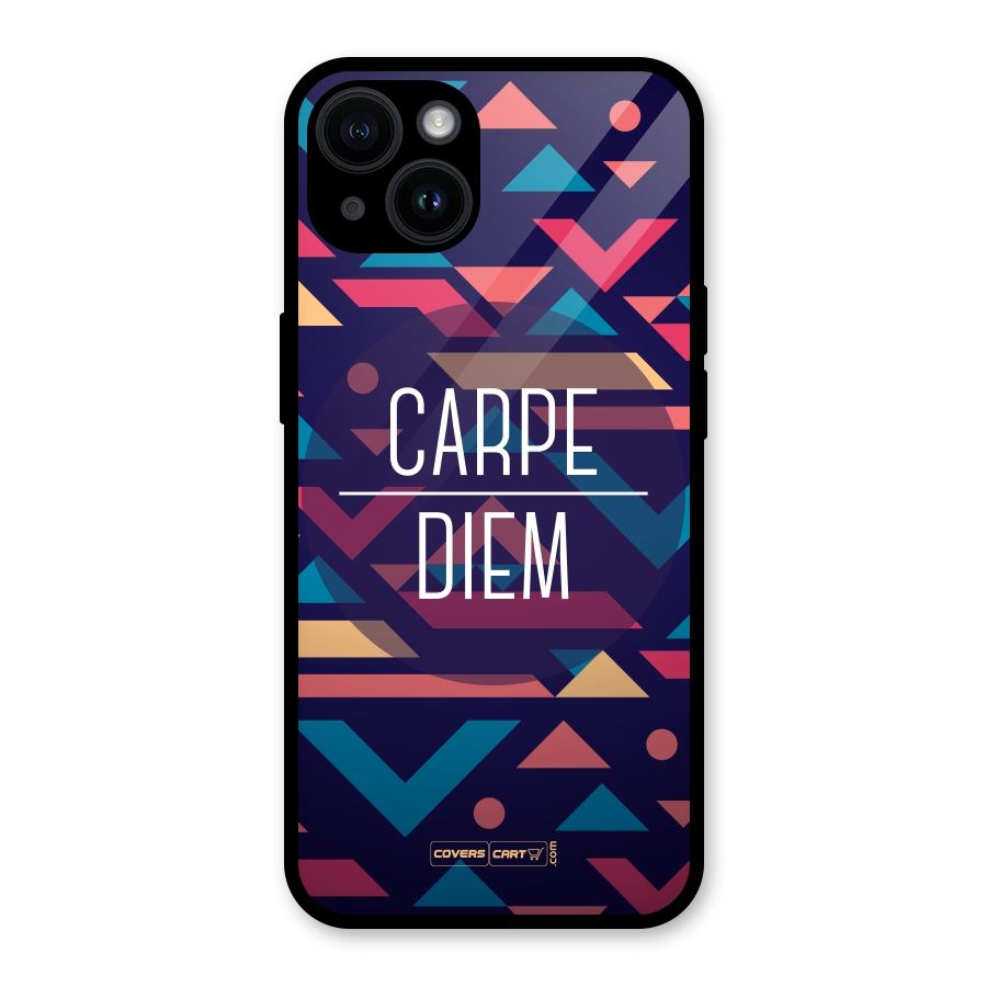 Carpe Diem Glass Back Case for iPhone 14